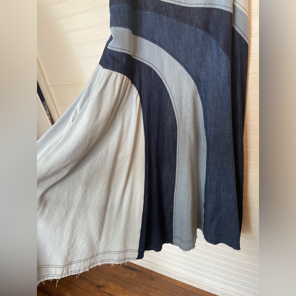 Anthropologie Pilcro Midi Denim Dress NWT Size Small - Picture 4 of 12